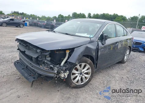 2016 Subaru Legacy 2.5I Premium из США, поврежденный, VIN 4S3BNAC68G3035765